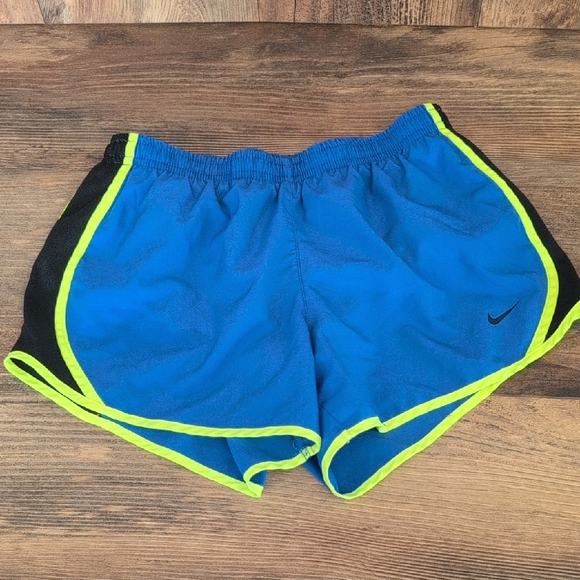 Nike Other - Nike Blue/Black/Yellow Athletic Kids Running Shorts M        -630D